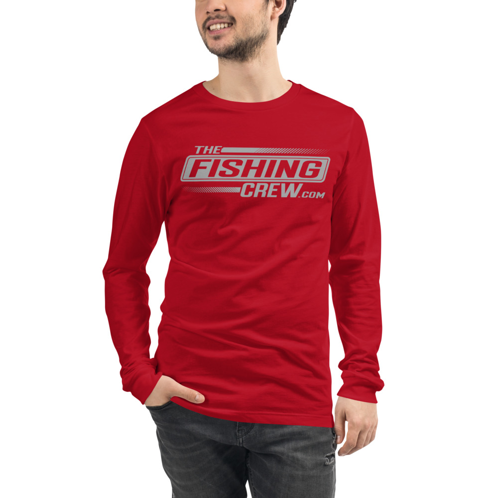 Major League Fishing No Limits Long-Sleeve T-Shirt for Men - Red - M